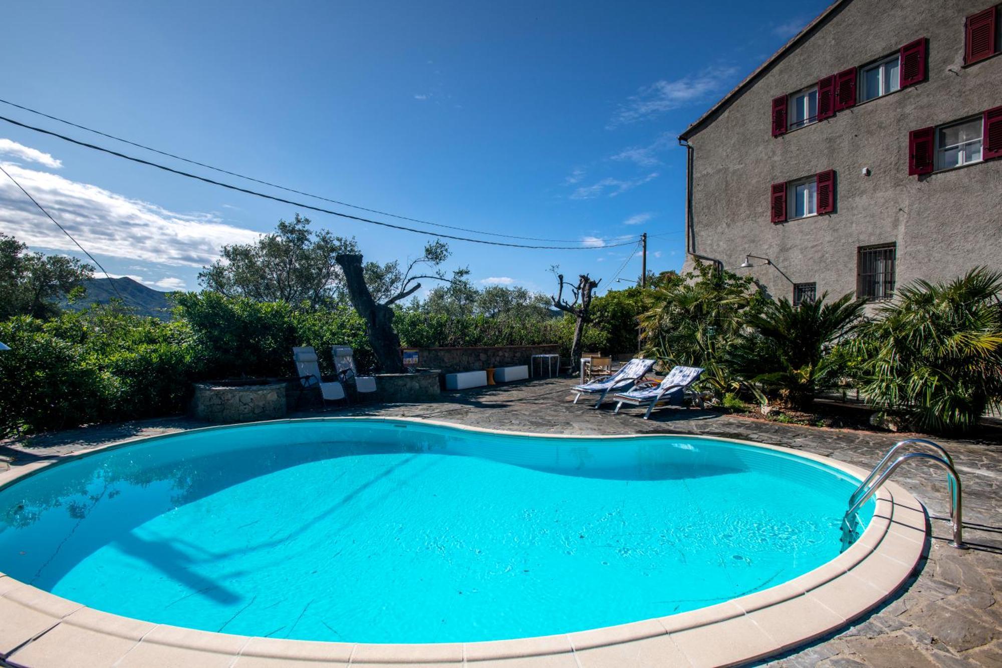 277 - Il Frantoio Della Marchesa - Giardino E Piscina Nel Verde Di Sestri Levante Esterno foto
