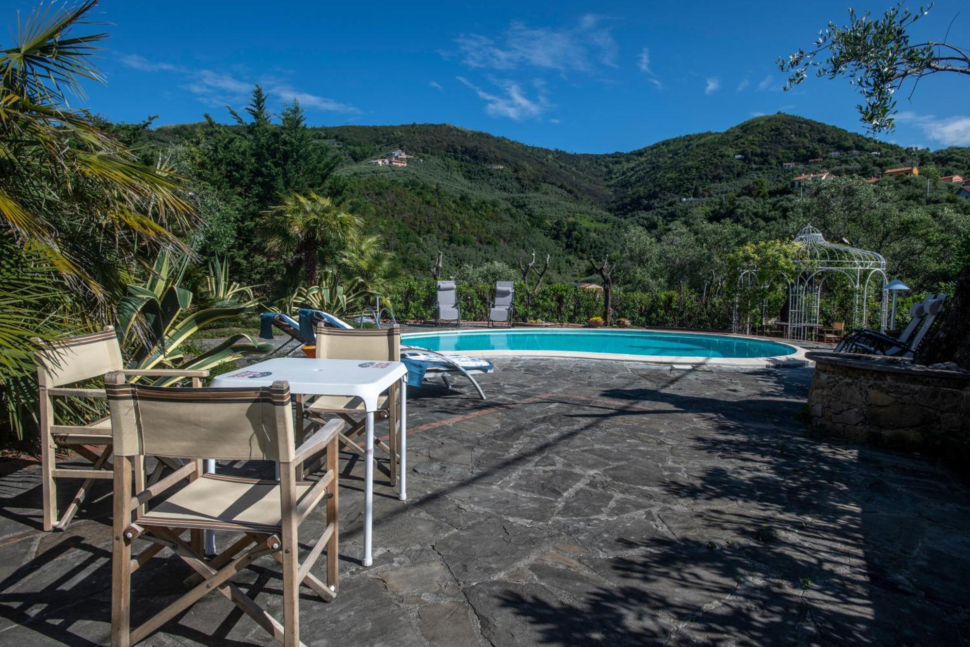 277 - Il Frantoio Della Marchesa - Giardino E Piscina Nel Verde Di Sestri Levante Esterno foto