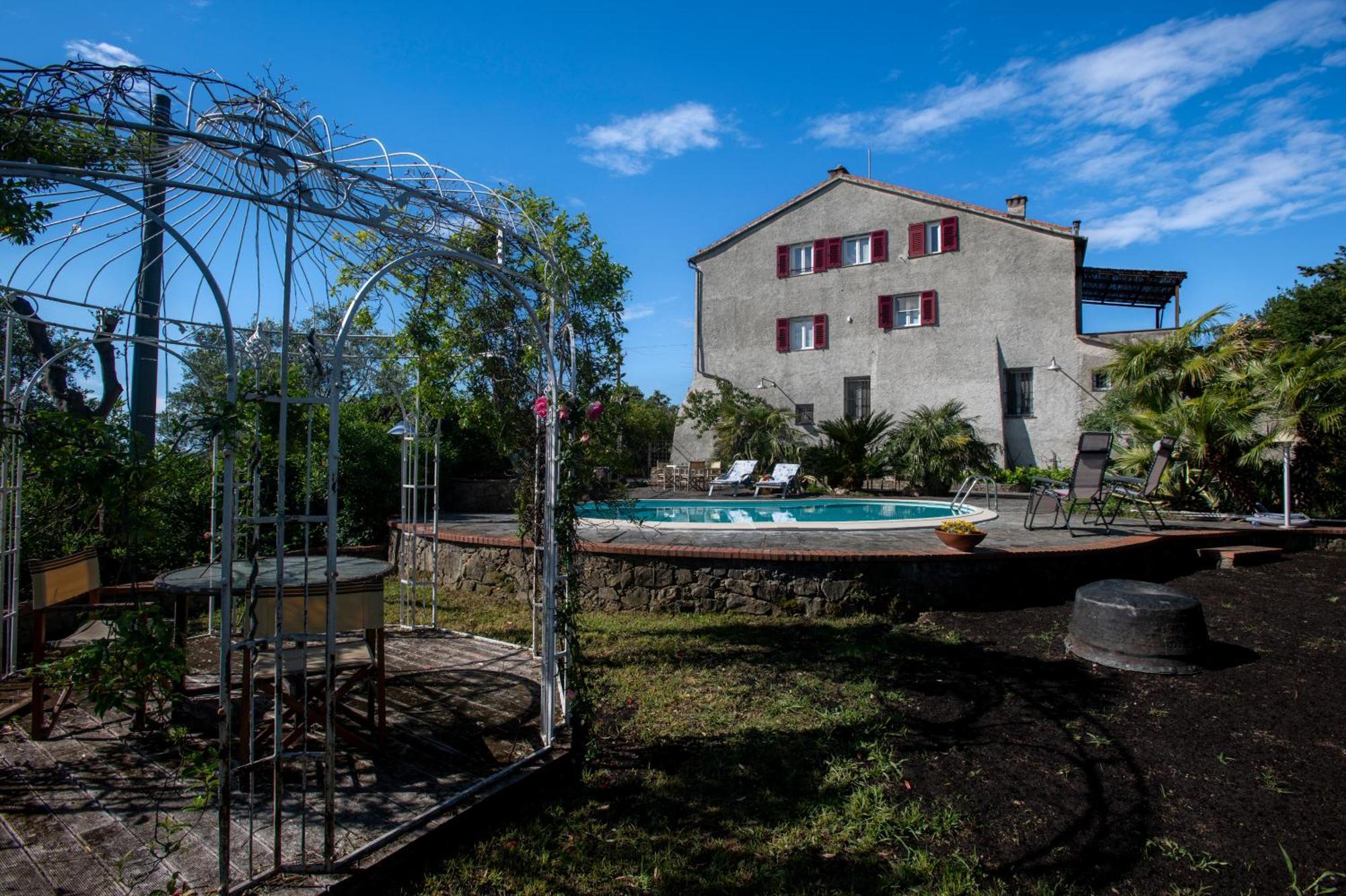 277 - Il Frantoio Della Marchesa - Giardino E Piscina Nel Verde Di Sestri Levante Esterno foto