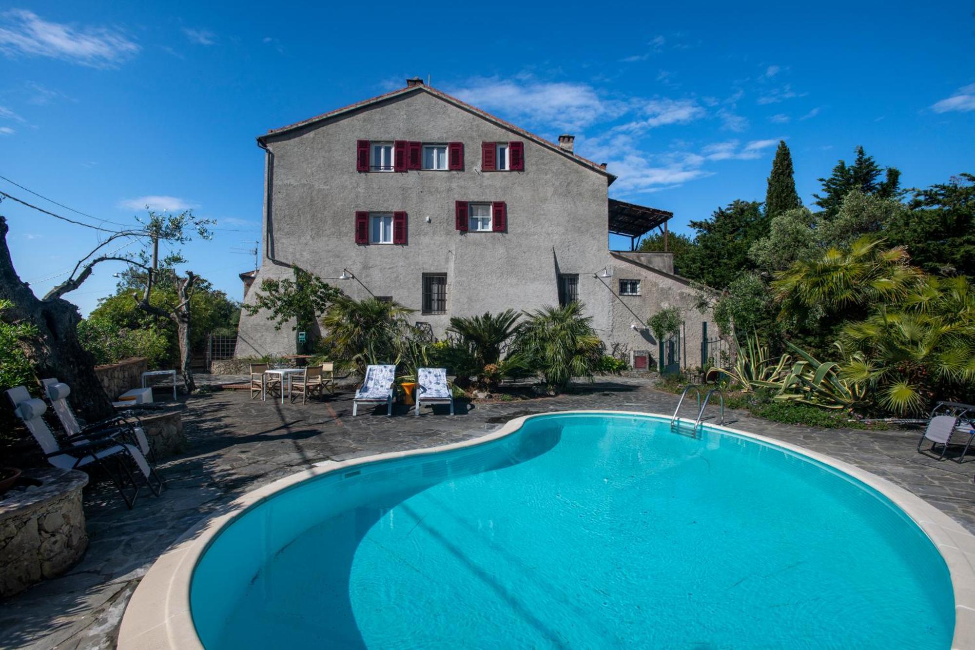 277 - Il Frantoio Della Marchesa - Giardino E Piscina Nel Verde Di Sestri Levante Esterno foto