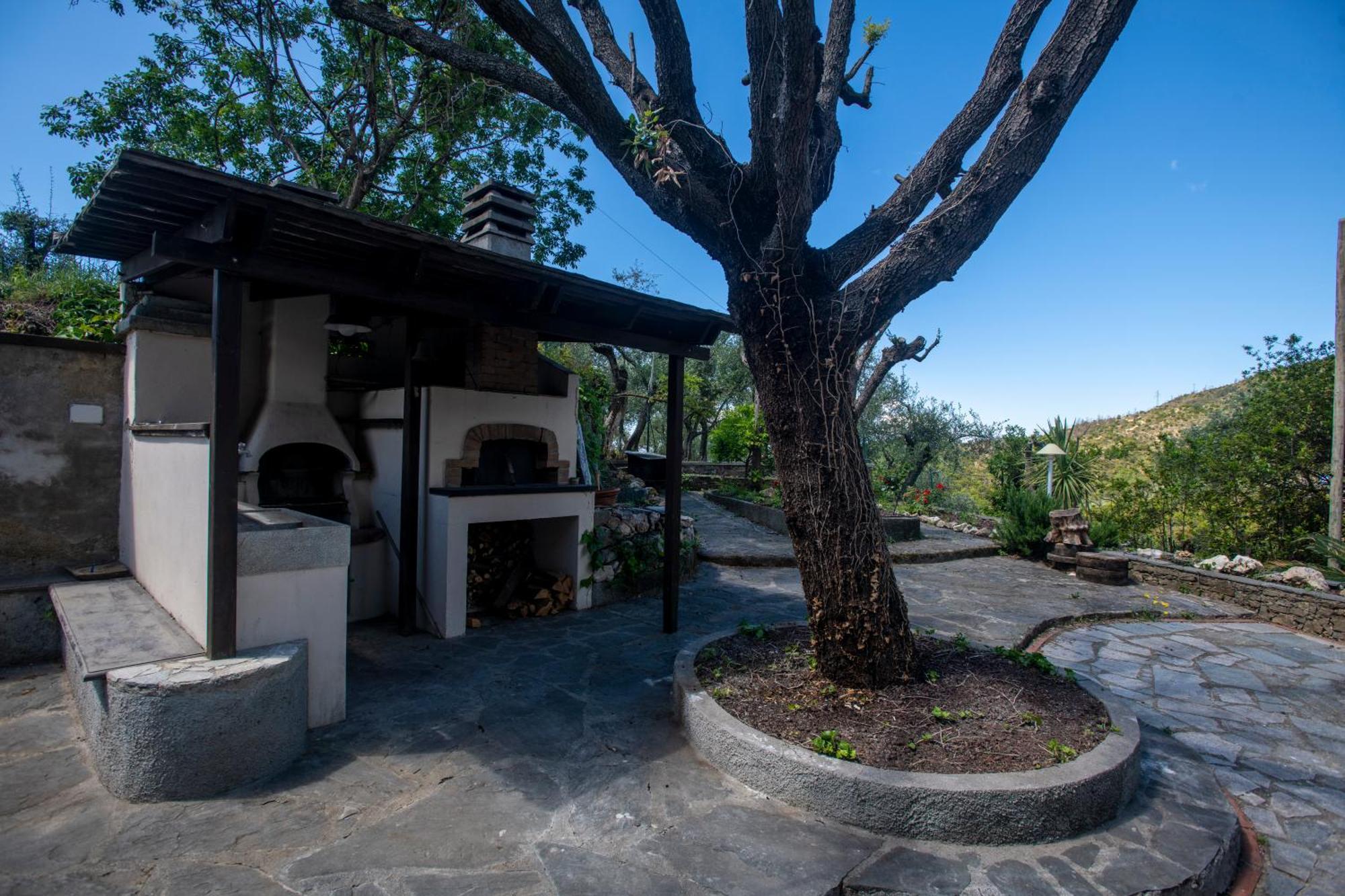 277 - Il Frantoio Della Marchesa - Giardino E Piscina Nel Verde Di Sestri Levante Esterno foto