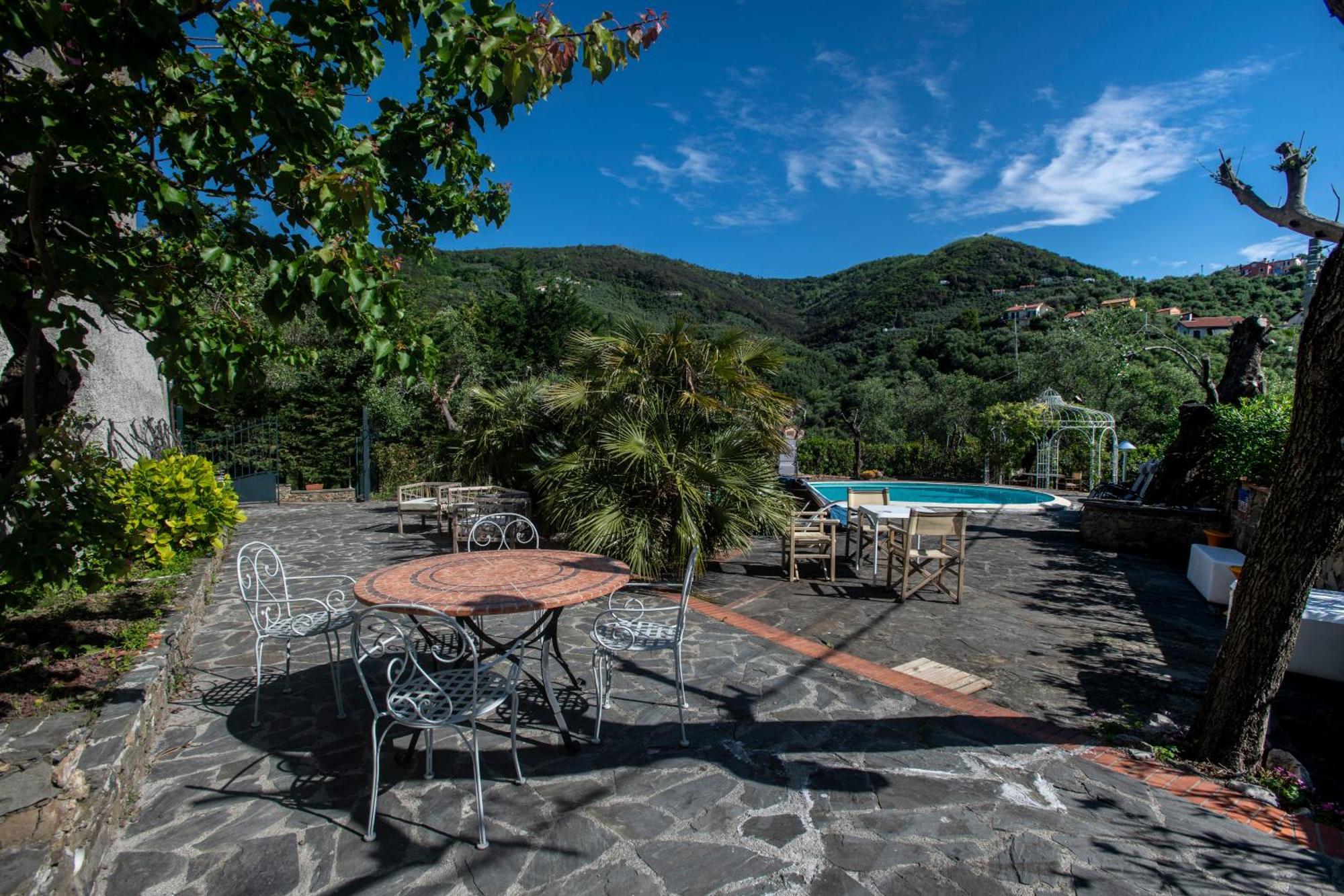277 - Il Frantoio Della Marchesa - Giardino E Piscina Nel Verde Di Sestri Levante Esterno foto