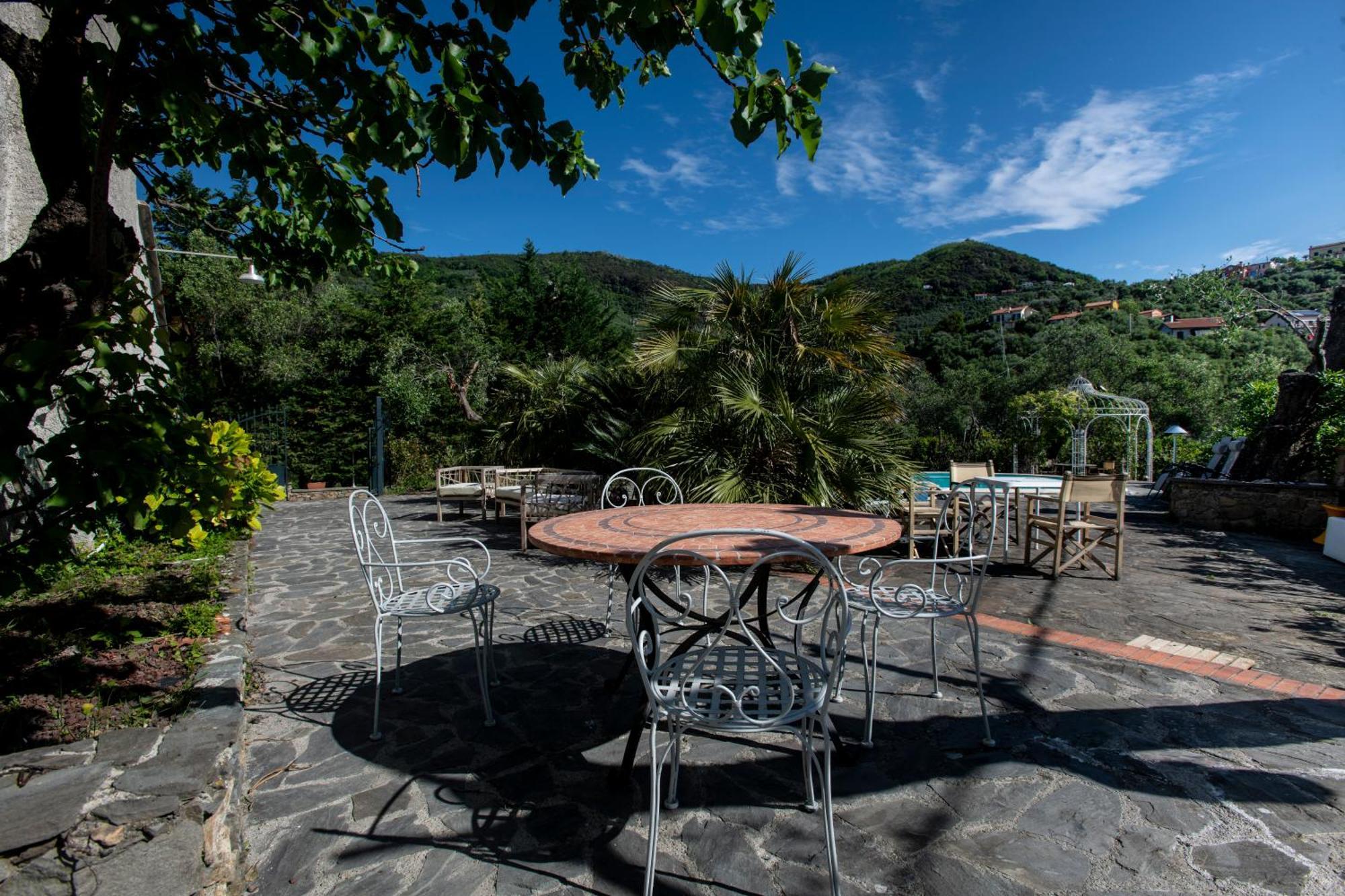 277 - Il Frantoio Della Marchesa - Giardino E Piscina Nel Verde Di Sestri Levante Esterno foto